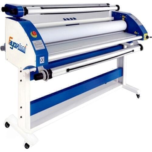1.6M Large Format Laminator For Liner Film Pvc Sign Banner Shops 63" Roll Laminating Machine