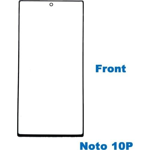 10PCS For Samsung Glass External Lens Replacement External Glass Galaxy Note 10 plus N975 LCD Display Touch Screen Front