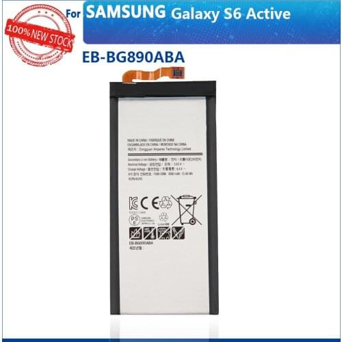 100% Original 3500mAh EB-BG890ABA Battery For Samsung GALAXY S6 Active G870A G890A Phone High quality Battery With Tracking Code