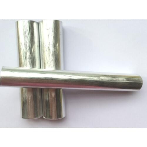 100 PCS New Dental Lab Aluminum Cartridge With Lip For Dental Lab Acrylic Denture Inject Acrylic Work Diameter 22mm Length120mm