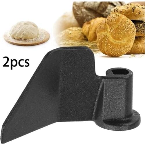 2 Pack Carbon Steel Non-Stick Coating Breadmaker Paddle, Replacement Parts Paddle for Bread Maker Machine