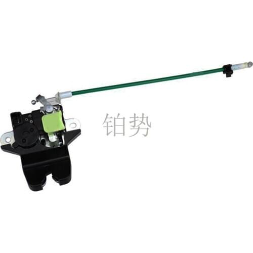 Car trunk lid lock assembly 2015-hyu nda iya zun tail door lock machine rear door lock latch actuator assembly