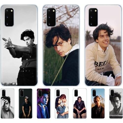 Silicon phone cover case for samsung galaxy S20 PLUS Ultra S10 lite cover for samsung note 10 plus lite Riverdale Cole Sprouse