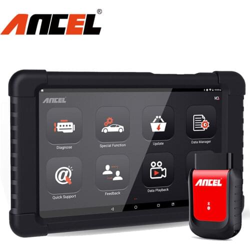 Ancel X6 OBD2 Auto Diagnostics Scanner Tool Bluetooth & WiFi Professional OBD 2 Automotive Scanner SRS DPF Key Programming Tool