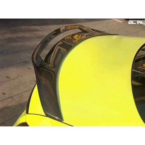 For Mercedes-Benz CLA W117 CLA180 CLA200 CLA250 CLA260 Carbon Fiber Rear Trunk Wing Spoiler CLA45 GT Style 2014 - UP