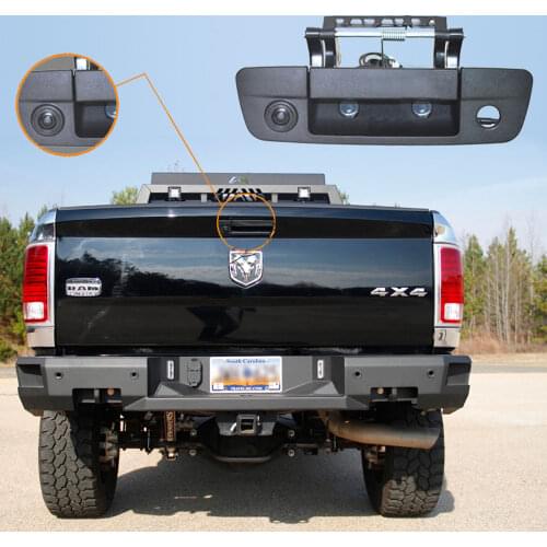 HD CCD Car rear view parking reverse back up camera Tailgate Handle Truck camera for 2009-2018 Dodge Ram 1500 2500 3500