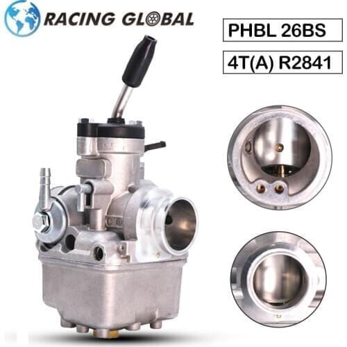 ALCON-Motorcycle Dellorto Carburetor 26mm PHBL 26BS 4T(A) R2841 For Modified 50-300cc Moto Dirt Bike ATV Racing