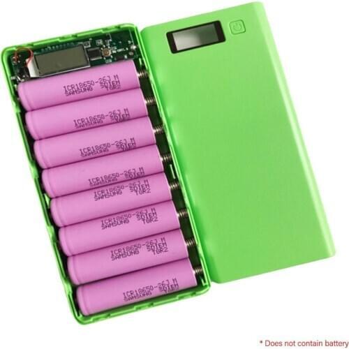 HOT SALES！！Portable 18650 Battery Charger Case Holder DIY Empty Power Bank Box Shell Kit