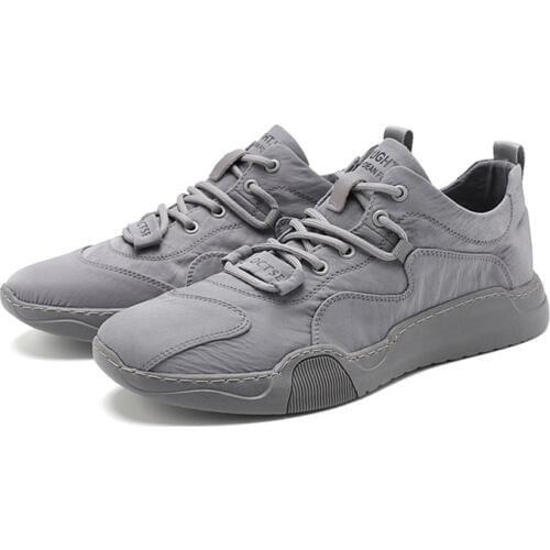 2020 New Men Shoes Casual Canvas Lightweight Lace Up Sneakers Breathable jogging Men Flats Slip Shoes Male Footwear NanX203