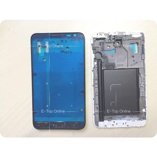 Novaphopat LCD Middle Housing Bezel Frame For Samsung Galaxy Note 1 N7000 i9220 LCD frame housing Replacement parts + Tracking