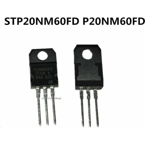 Original 5PCS/ STP20NM60FD P20NM60FD 600V 20A TO-220