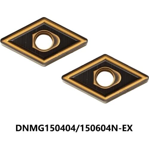 Original DNMG 150404 150604 DNMG150404N-EX DNMG150604N-EX AC520U AC630M Carbide Inserts Lathe CutterTurning Tool CNC Cutting