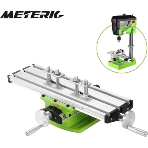 Worktable Working Cross Table Milling Machine Compound Drilling Slide Table For Bench Drill Multifunction Adjustable X-Y