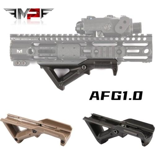 WADSN Tactical AFG Angle Front Grip HandGrip Nylon Hunting Rifle M4 Handguard for Airsoft AEG GBB Nerf Paintball Fit 20mm Rail