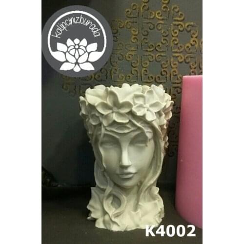 North Princess Flower Pot Silicone Mold