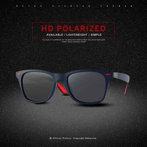 2020 Polarized New Brand Design Sunglasses Men Women Driving Hiking Shades Male Vintage Sun Glasses Spuare Mirror Summer UV400