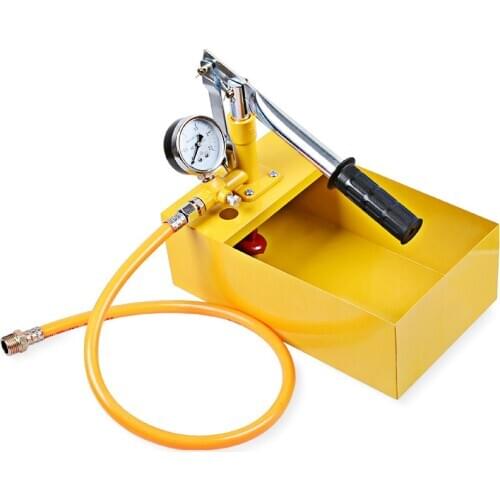 1PCS High pressure manual pump hydraulic test pump Pipeline Pressure Test 25kg