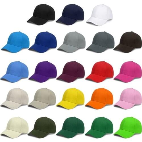 10pcs Baseball Cap Adjustable Size Plain Blank Solid Color Dad Cap Adjustable Size for Running Workouts and Outdoor Activities