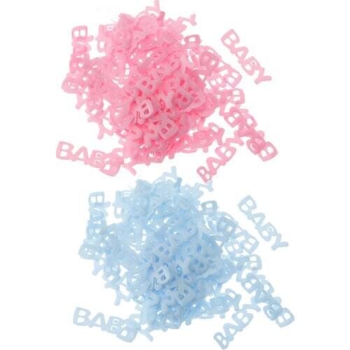 100pcs Baby Table Confetti Party Game Favor Baby Shower Decoration