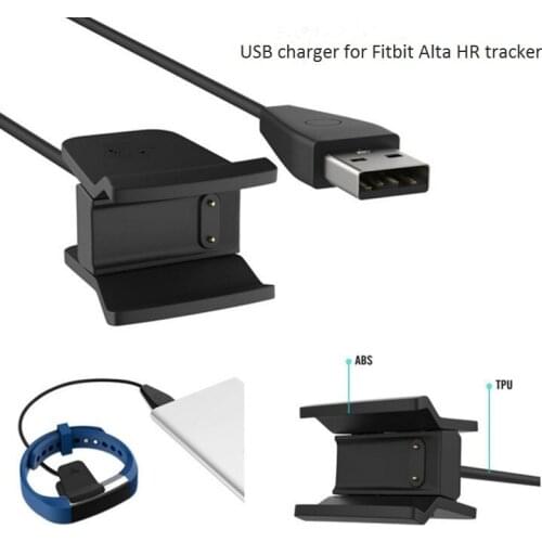 Free ship.1pc. ALTA HR cable. USB charger for fit bit ALTA HR tracker. ALTA HR charger