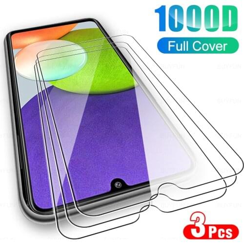 3PCS 9H Tempered Glass For Samsung galaxy A22 4G 5G Screen Protector For samsung a22 a 22 22a 4g/5g Transparent HD Glass Film