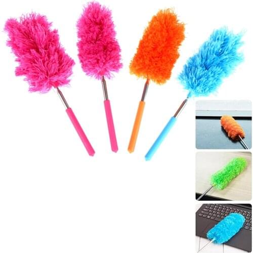 Duster Accessories Microfiber Dusting Brush Extend Stretch Feather Home Dust Cleaner Car Furniture Household Cleaning Brush