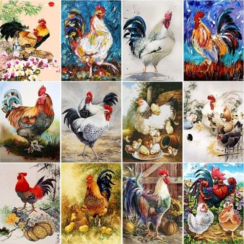 DIY Handmade Diamond Mosaic Needlework Paintings Full Drills Embroidery Cross Stitch Kits Bedroom Home Wall Artwork Decoration