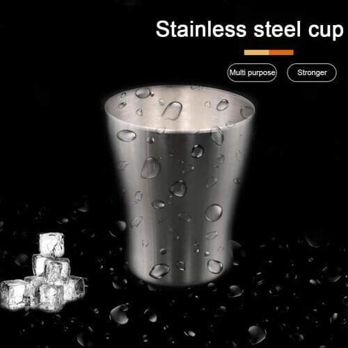 350ml Stainless Steel Wine Cup Travel Outdoor Drink Beverage Beer Water Mug Camping Whiskey Travel Set Home Milk Mugs