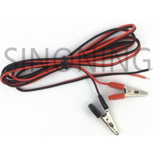 12V copper welding line Alligator Clips Electrical DIY 1.5 m