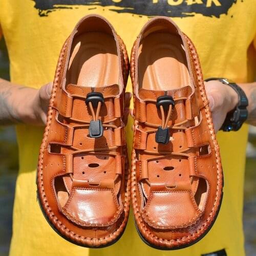 Mens Summer Sandles Sandalle Homme Zandalias Hombre Sport Sandals Men Sandalias Romanas Sandalen Herren Sandel For Summer