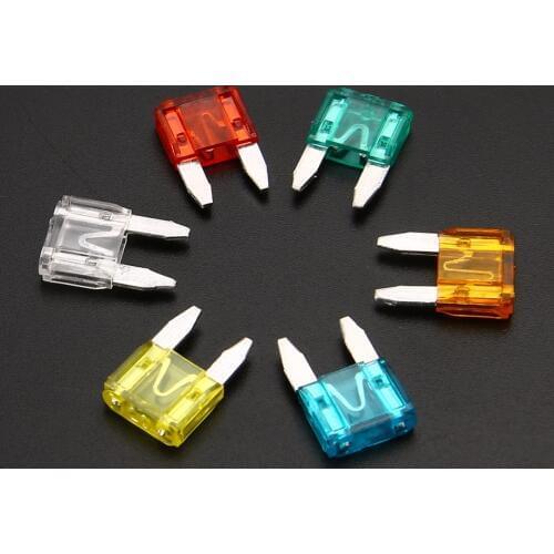 New 60pcs/set Mini Blade Fuses Auto Car Truck Fuse Assortment Kit Set 5A 10A 15A 20A 25/30A