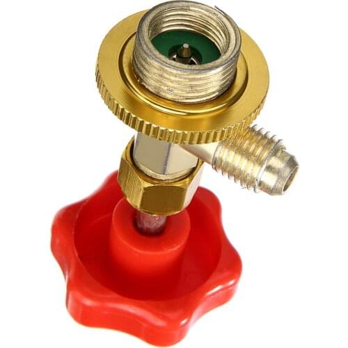 Valve Bottle Opener Car Air Conditioning Refrigerant Open 1pc Sae Auto Ac Can Tap R134a M14 / 1/4" Leak-proof Switch Supplies