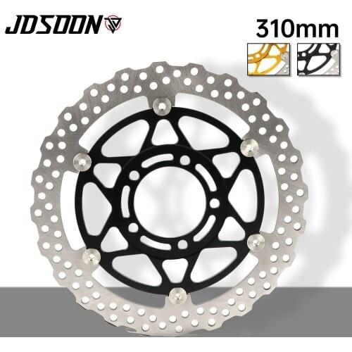 For Kawasaki Ninja ZX6R ZX10R ZX14R ZG1400 ZZR 1400 2PCS Motorcycle Front Brake Disc Disk Rotors Gold Black