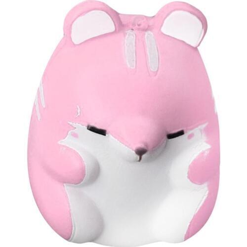 Squish Antistress 9cm Animal Squishies Pink Hamster Squishies Slow Rising Squeeze Scented Stress Relieve Toys for Children