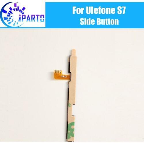Ulefone S7 Side Button Flex Cable 100% Original Power + Volume button Flex Cable repair parts for Ulefone S7