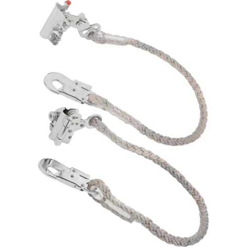 Rope Grab with Quick Lock Rock Climbing Fall Protection Safety Clip Climbing
