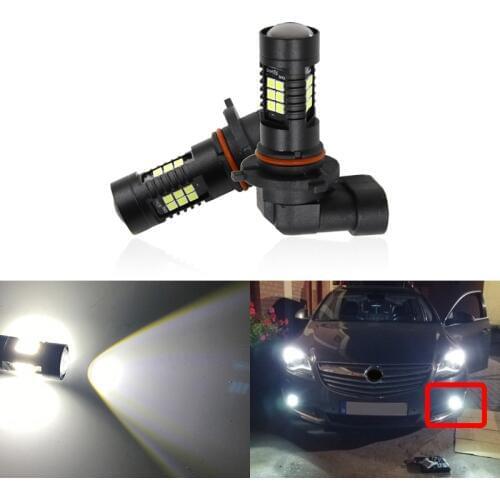 2x CANBus White H10 9145 Led Projector Replacement Fog Light Bulbs For Chrysler 300 300C With HID 2005-2009 Aspen PT Cruiser