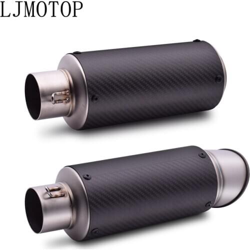 51-60mm Motorcycle pipe exhaust with DB killer Exhaust Pipe Muffler For Kawasaki KX 250 450 F KX100 KLX 250 125 KDX125 KDX250