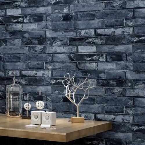 Beibehang papel de parede 3D Wall paper Dining Room Stone Brick Design Background Vinyl WallPaper For Living room Wall covering