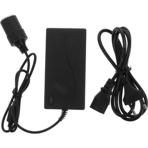 1 Set Car Inverter AC 100V 220V to DC 12V Car Cigarette Lighter Converter Power Adapter Voltage Transformer Socket EU Plug