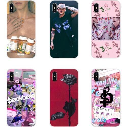 For Xiaomi Mi6 A1 5X 6X Redmi Note 5 5A 4X 4A 4 3 Plus Pro pocophone F1 Diy Painted Blackbear Hand Held Rose Mobile Phone Covers
