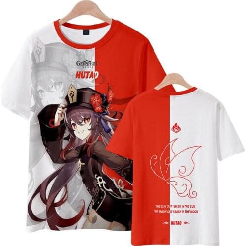 Genshin impact peripheral short sleeve T-shirt