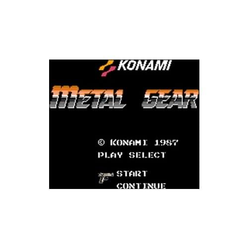 Metal Gear (J) 60 Pins 8 Bit Game Card