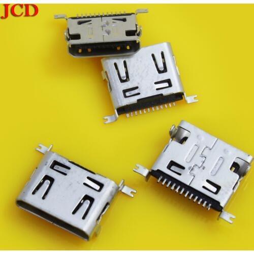 JCD Micro USD Charge Charging connector plug dock 12pin 12 pin socket charger port mini usb jack replacement Mini USB jack