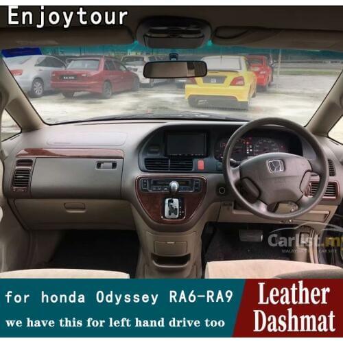 For Hond Odyssey 1999 2000 2001 2002 2003 Leather Dashmat Dashboard Cover Pad Dash Mat Carpet Car Styling Accessories RHD