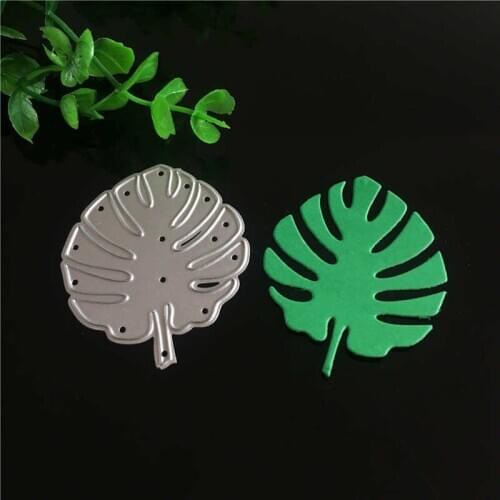 Leaves Metal Steel Cutting Dies Stencil for DIY Scrapbooking Embossing Album Decorative Handmade Paper Cut Leaves Template