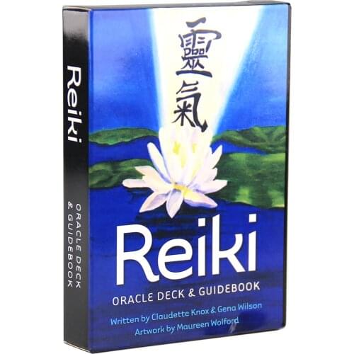 Reiki New Oracle Tarot Cards Glided Reverie Lenormand Expanded Edition Board Deck Games Palying Cards For Party Game