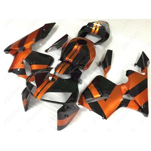 Plastic Fairings CBR 600 RR 2005 - 2006 Black Orange Fairings for Honda CBR600RR 2005 Motorcycle Fairing CBR600 RR 2006