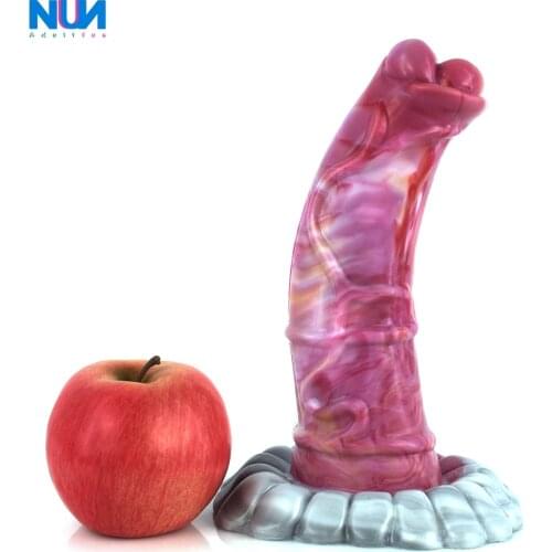 Realistic perverted animal dildo scarlet wild dog genital fetish erotic penis lesbian masturbation 18 years old adult sex toys