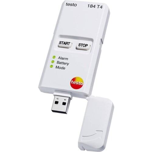 Testo 184-T4 USB Type Temperature data logger 0572 1844 For -80 °C Transport Monitoring With dry ice